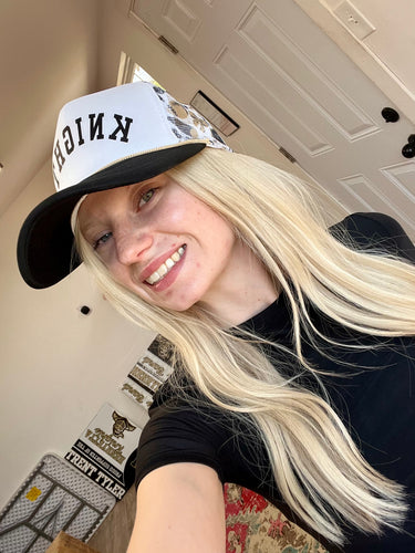 Football Medley Upside Down Mascot Trucker Hat